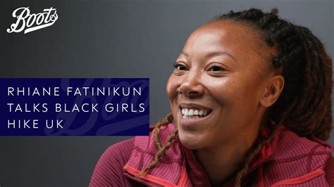 Women Of The Year Rhiane Fatinikun Talks Black Girls Hike Uk Boots Uk Youtube