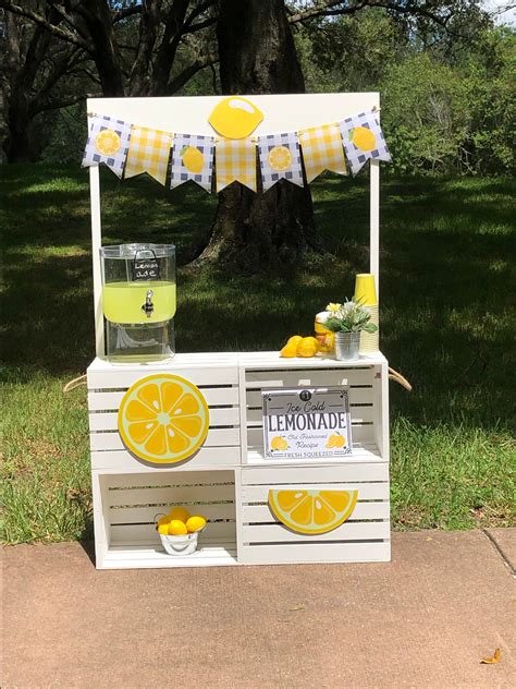 Lemonade Stand Complete With Accessories And Decor Artofit