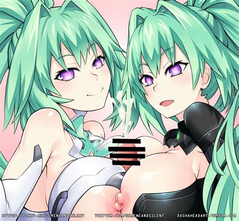 Sereneandsilent Green Heart Vert Neptune Series Choujigen Game