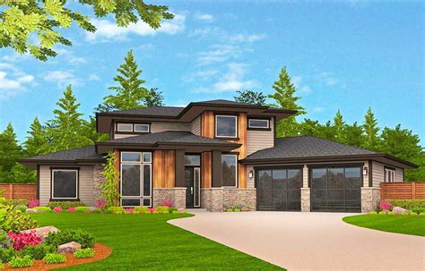 Exciting And Exclusive Modern House Plan 85157ms Architectural Designs House Plans
