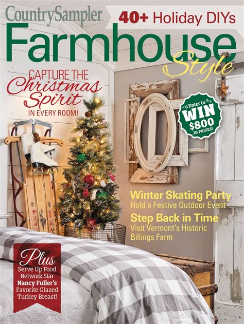 26 Country Sampler Farmhouse Style Magazine Lesespecies