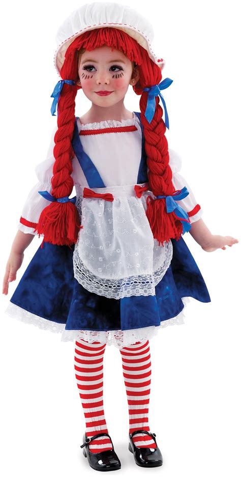 Spiffy Yarn Babies Rag Doll Girl Toddler Child Costume Get Ideas Of