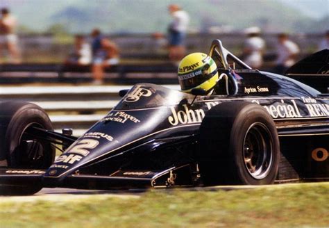 Ayrton Senna John Player Special Team Lotus Lotus 97t Renault V6