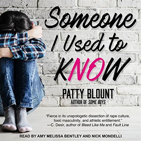 someone i used to know audible audio edition patty blount amy melissa bentley
