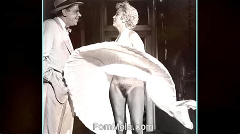 Famous Actress Marilyn Monroe Vintage Nudes Compilation Video