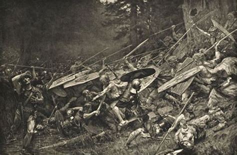 The story of the battle of the teutoburg forest is as much the story of ambition of the roman empire as it is the story of some brave germanic warriors, who decided to defy the mightiest empire of the time and even succeeded in an impossible mission. Roman-Germanic Wars' Battle of the Teutoburg Forest