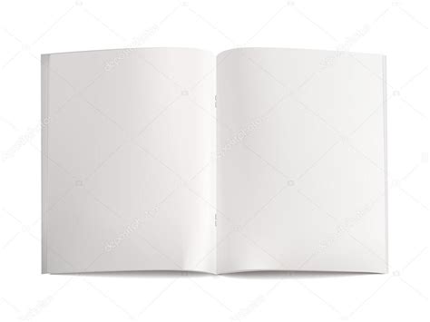 Blank Open Book Template Stock Vector Image By ©kchungtw 73250875