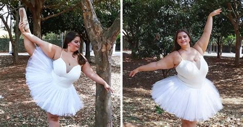 a plus size ballerina shared her journey to prove not only “perfect