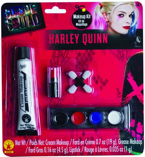 Halloweeen Club Costume Superstore Suicide Squad Harley Quinn Makeup Kit