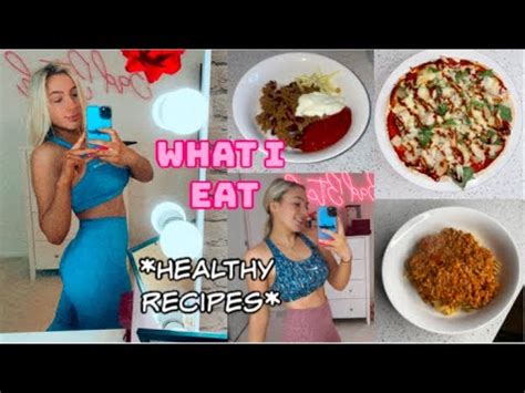 WHAT I EAT TO STAY FIT AND HEALTHY Healthy Recipes YouTube