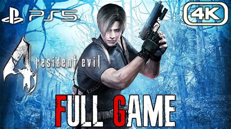 Resident Evil 4 Ps5 Gameplay Walkthrough Full Game 4k 60fps วิธี