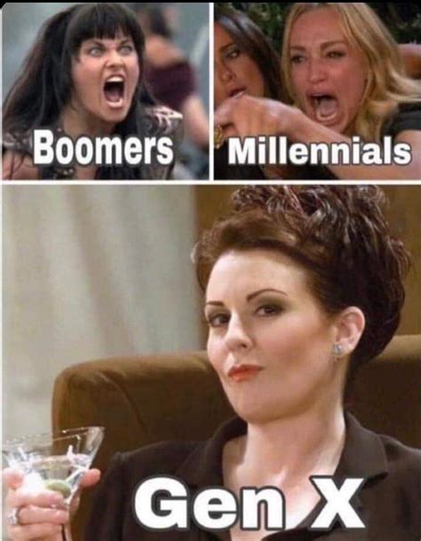 Kostenlos Boomers Millennials Gen X Gen Z Meme