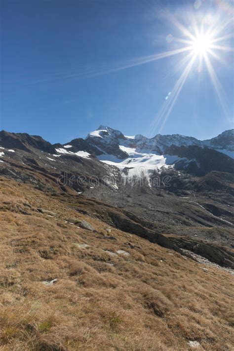 Trekking In The Italian Alps It S Autumn With No People Around Stock