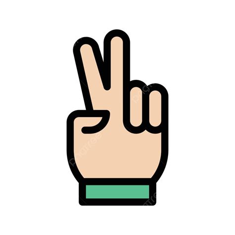 Hand Offering Peace Finger Vector Offering Peace Finger Png And