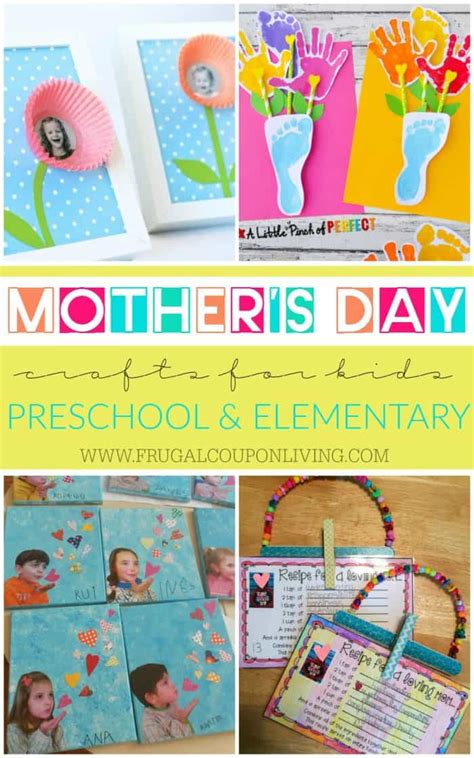 This easy craft can be created by preschoolers with help up to second graders independently. Mother's Day Crafts for Kids: Preschool, Elementary and More!