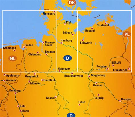 Of dit nu varen over een van de mooie rivieren, een fietsreis of een bezoek aan de hoofdstad berlijn is; Wegenkaart - landkaart 3 Duitsland Noord | ANWB Media ...