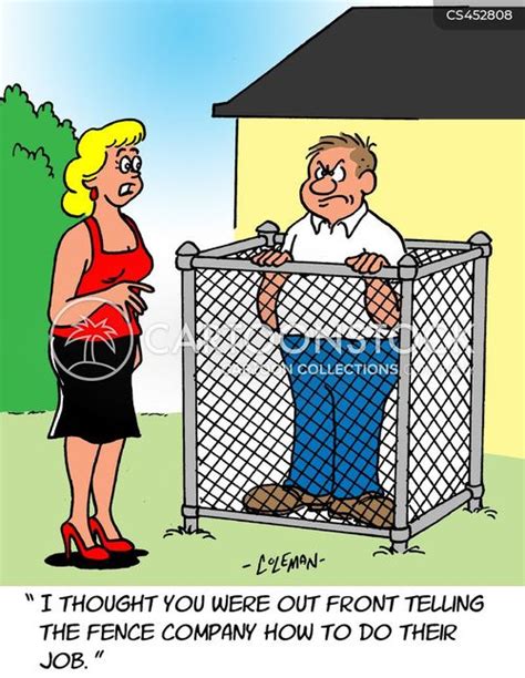 Building Fences Cartoons And Comics Funny Pictures From Cartoonstock