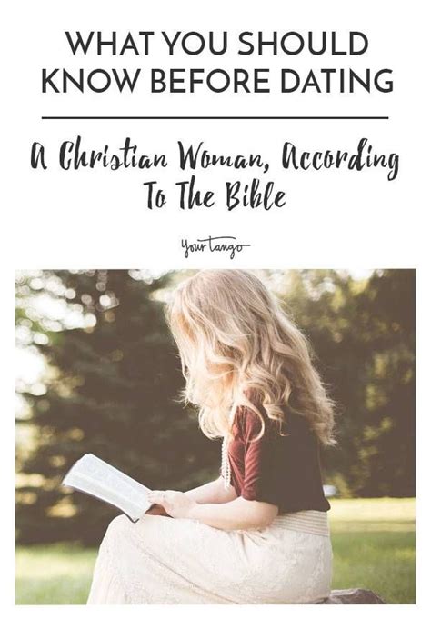 What You Should Know Before Dating A Christian Woman According To The