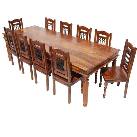 Whether you are looking for 12 dining tables that can mix and match colors, materials, styles, or want dining tables with a unique. Solid Wood Large Rustic Dining Room Table Chair Sideboard Set