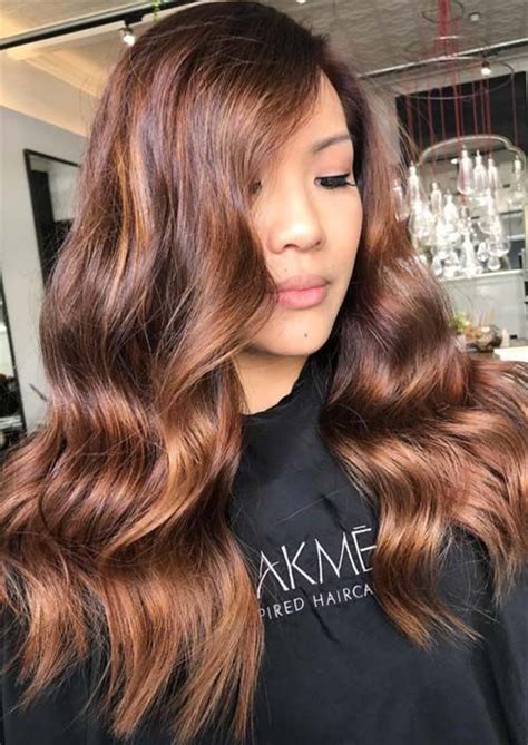 Spring Hair Colors Ideas And Trends Balayage Espresso Hair Pink And