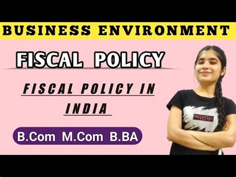 Objectives Of Fiscal Policy In India Fiscal Policy Business