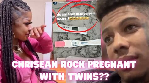Chrisean Rock Pregnant With Blueface Twins 😱 Youtube