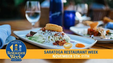 Discover Saratogas Annual Restaurant Week
