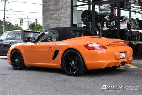 Lowered Porsche 987 Boxster With 19in Hre Ff01 Wheels And Michelin