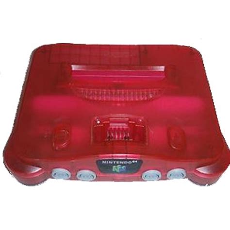 Watermelon Red Nintendo 64 N64 System Player Bundle Pak