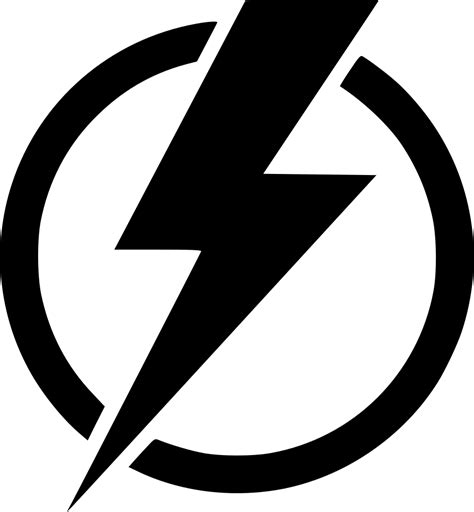 Energy Lightning Power Electric Electricity Svg Png Icon Free Download