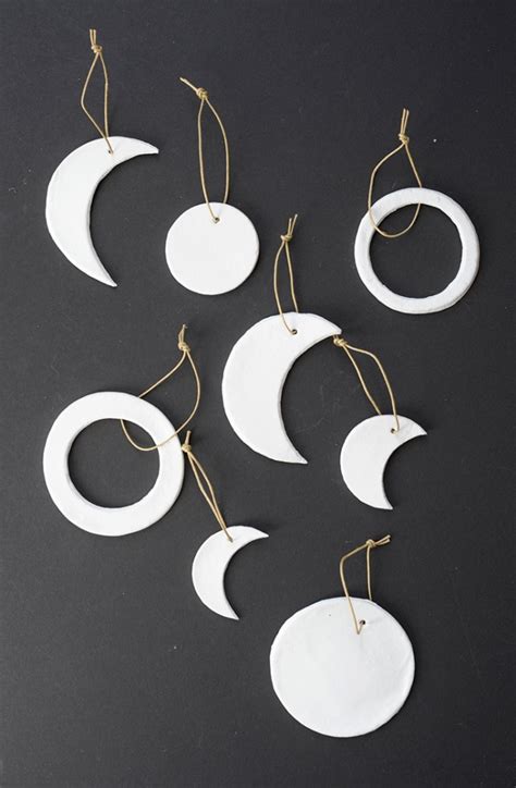 Alice And Loisdiy Moon Phase Clay Ornaments Alice And Lois