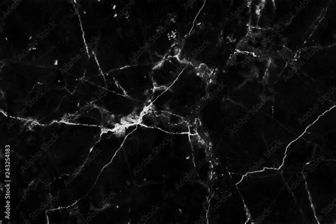 Black Marble Texture Background With High Resolution Top View Of