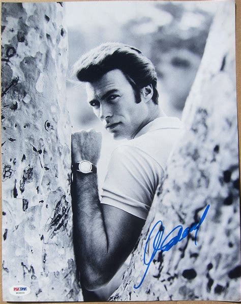 Clint Eastwood Signed X Photo Autograph Dirty Harry PSA DNA Certified Movie Photos At