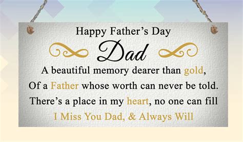 i miss you dad metal hanging plaque dad father s day sign t for dad heaven bereavement in