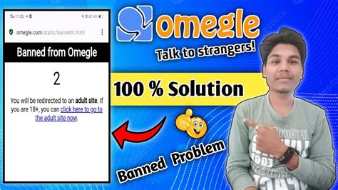 Omegle Banned Problem Solve 2023 How To Solve Omegle Banned Problem Nit Tech Gujrati