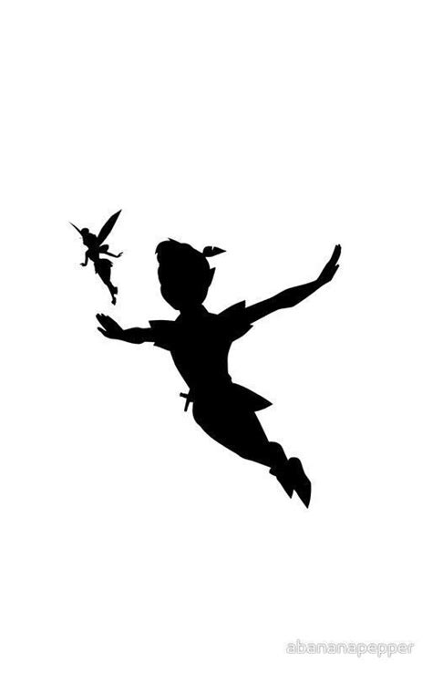 Peter Pan Peter Pan Silhouette Peter Pan Tattoo Disney Tattoos