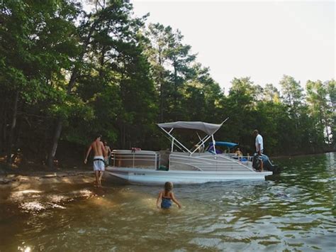 Goat island, just north of martin dam, is home to a family of wild goats that treat boaters to the occasional sighting. Lake Martin, Alabama - Feed me dearly