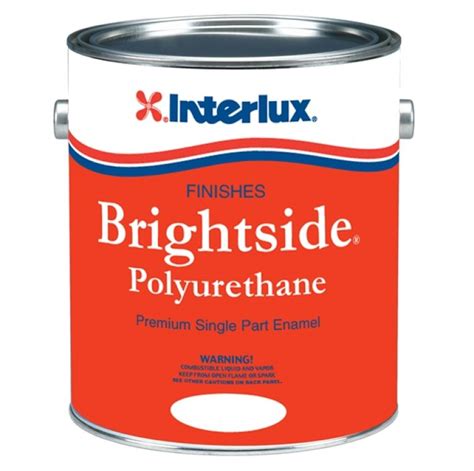 Interlux Brightside Polyurethane Topside Paint Quarts Merritt Supply