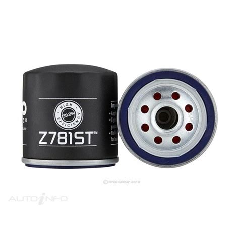 Ryco Syntec Oil Filter Z781st Interchangeable With Z781 Supercheap