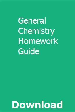 Cl and cg = equilibrium concentrations of solute in the liquid and gas phases, respectively, expressed in weight per unit volume units (e.g., lb/cu ft). General Chemistry Homework Guide | Chemistry textbook ...
