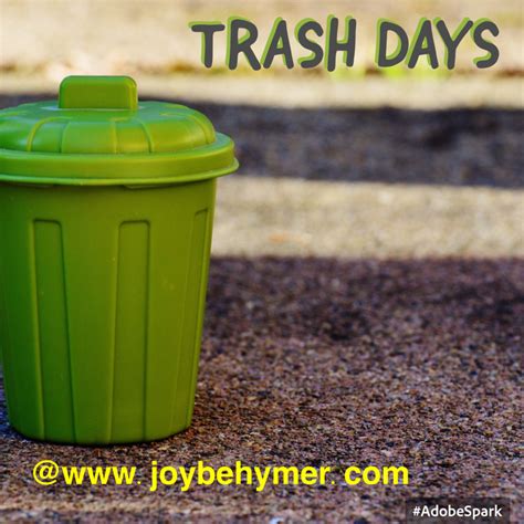 Trash Days Joy Behymer