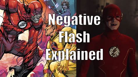 The Flash Season 6 Negative Flash Explained Youtube