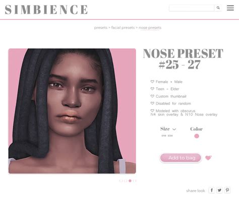 Sims 4 Cas Presets On Tumblr