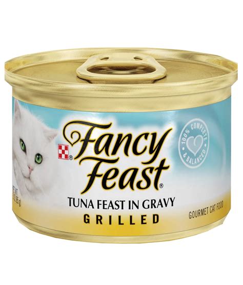 The catological verdict on fancy feast purely wet cat food. Fancy Feast Grilled Tuna Feast in Gravy Canned Cat Food ...