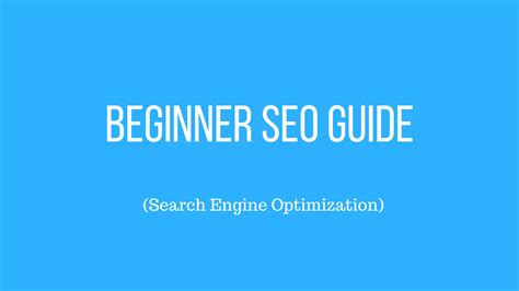 Ultimate Seo Guide For Beginners In