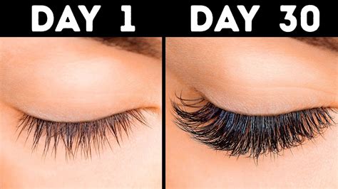 11 quick ways to grow long eyelashes in 30 days youtube