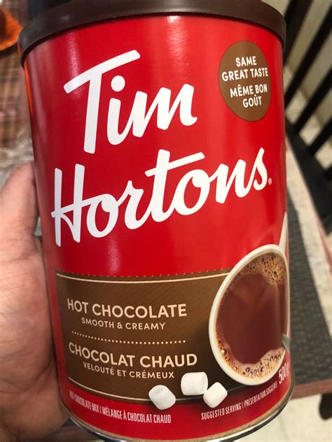 Tim Hortons Hot Chocolate Powdered Drink Shopee Philippines My Xxx