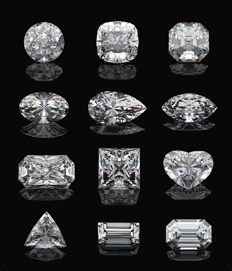 Diamonds And Precious Gems The Sparkliest Diamond Shape