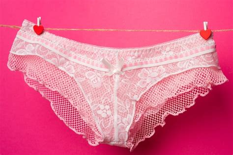 Premium Photo Female Lingerie Womans Panties On Clothesline Colorful Erotic Panties Womens