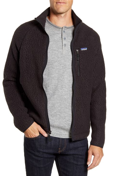 Price and other details may vary based on size and color. Patagonia Retro Pile Fleece Jacket in Black for Men - Lyst